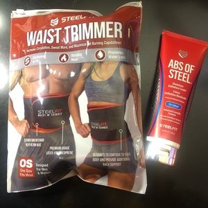 Steel Fit Waist Trimmer & Abs of Steel Cream Bundle